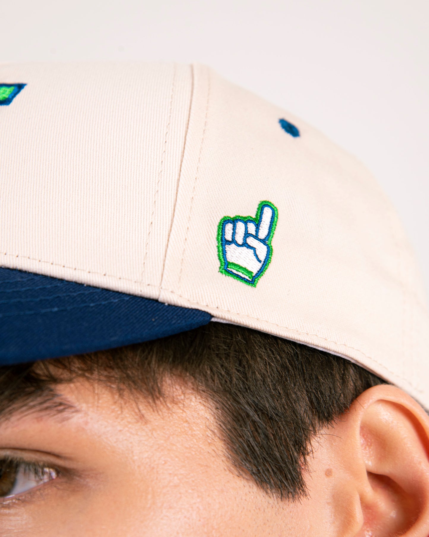 Hero Hat Varsity - Blue&Green