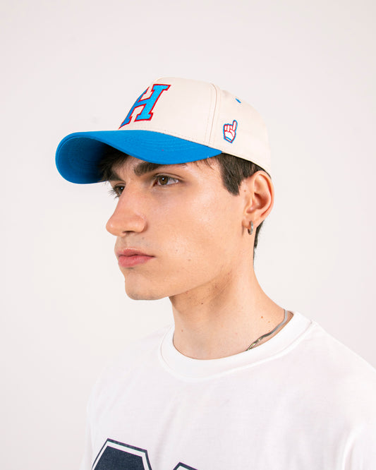 Hero Hat Varsity - LightBlue&Orange