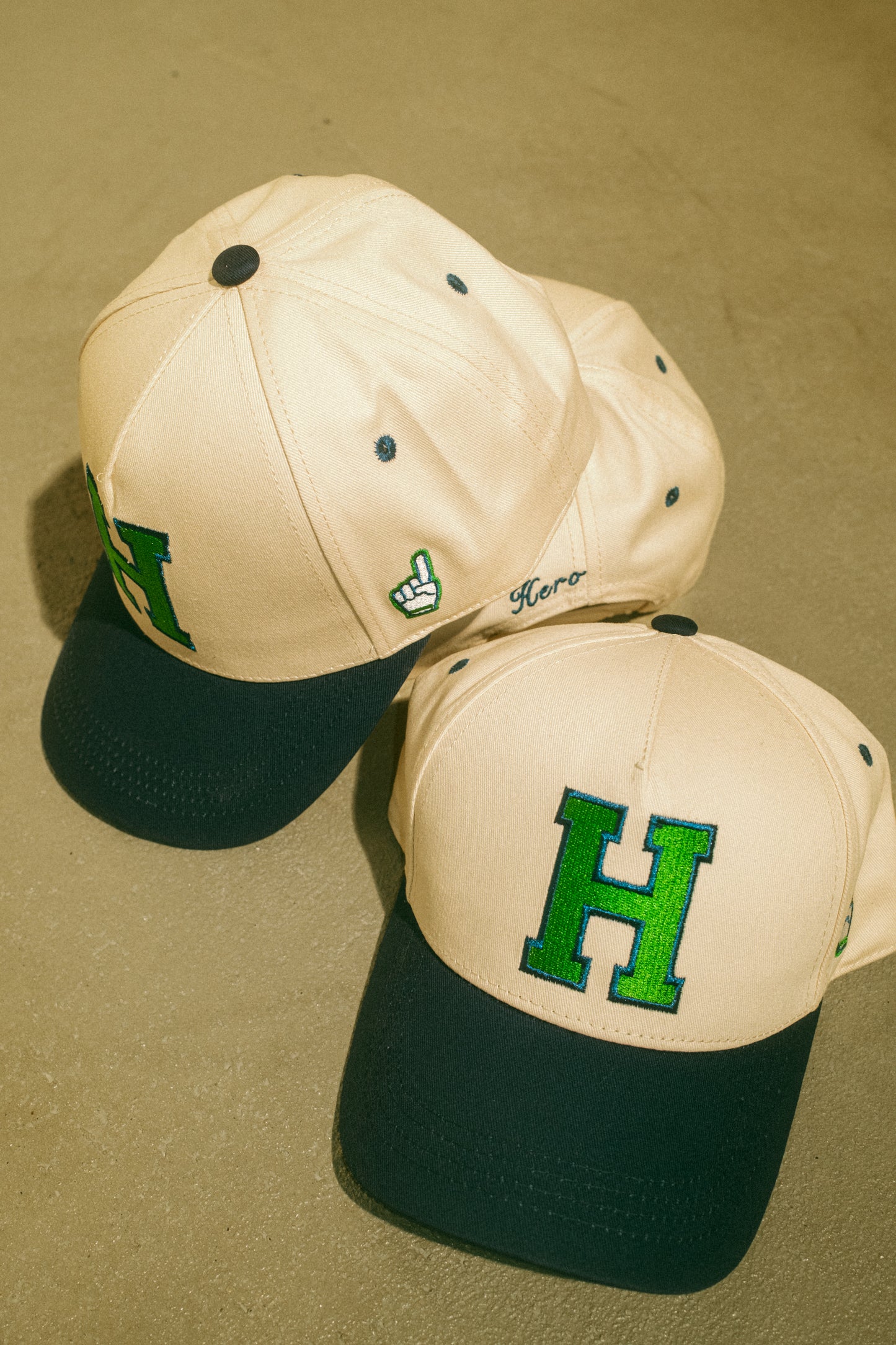 Hero Hat Varsity - Blue&Green