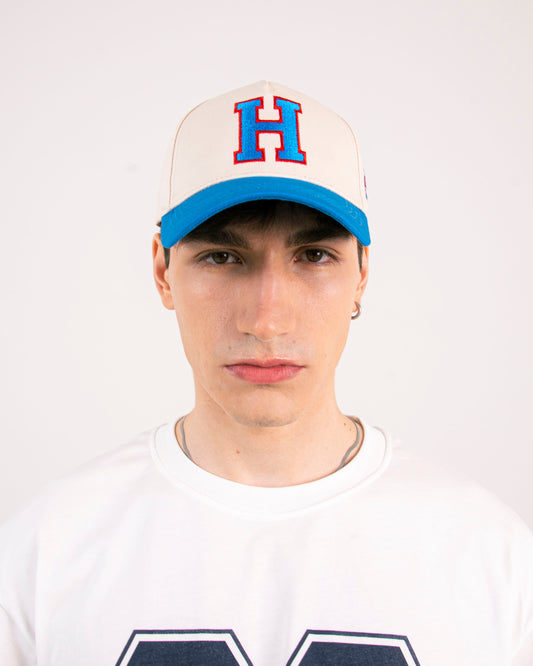 Hero Hat Varsity - LightBlue&Orange