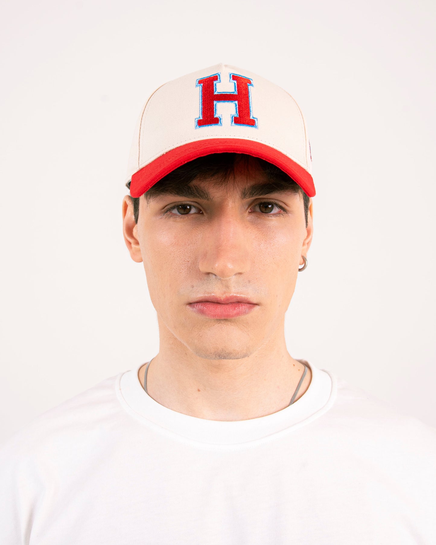 Hero Hat Varsity - Red&LightBlue